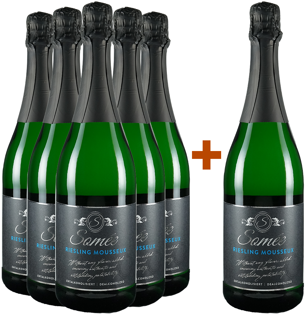 5+1 Riesling Mousseux alkoholfrei