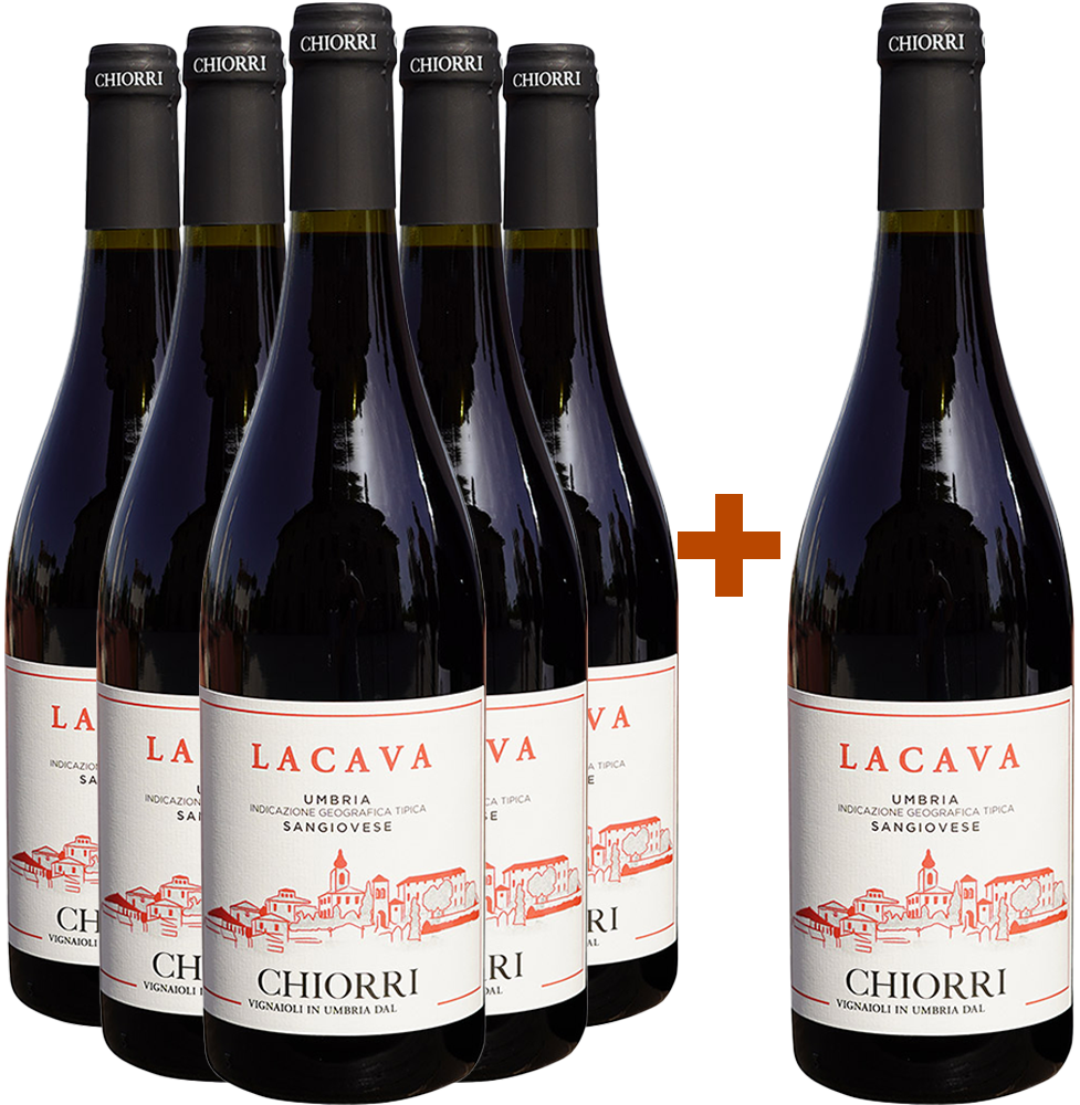 5+1 Paket Lacava Sangiovese Umbria IGP