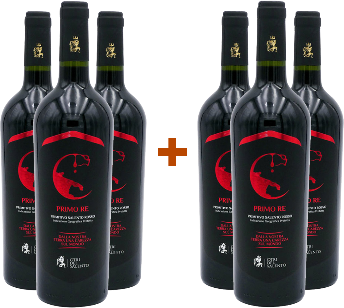 3+3 Paket Primitivo Primo Re Salento IGP
