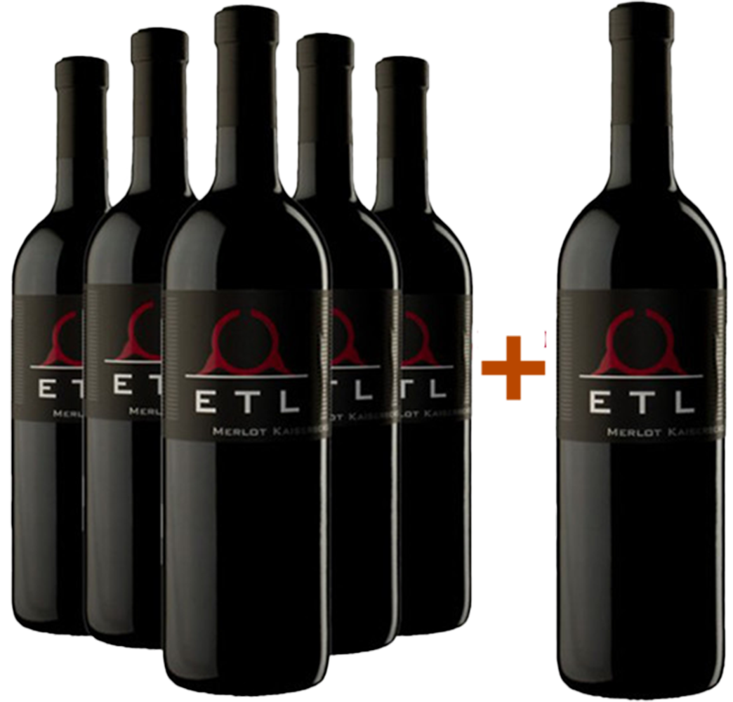 5+1 Paket Kaiserberg Merlot trocken