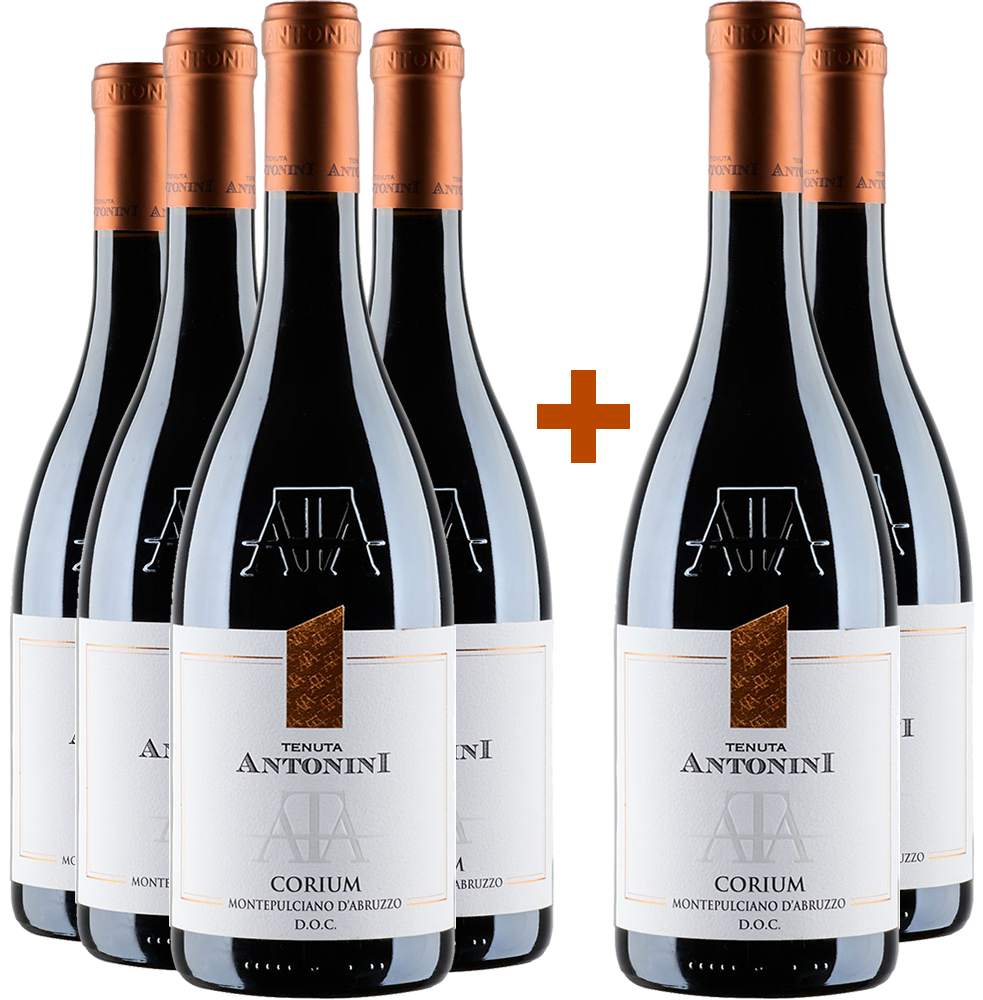 4+2 Paket Corium Montepulciano d'Abruzzo DOC