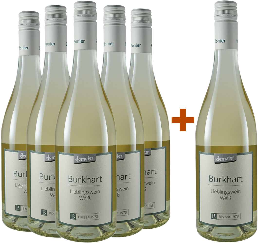 5+1 Paket Lieblingswein Weiß trocken