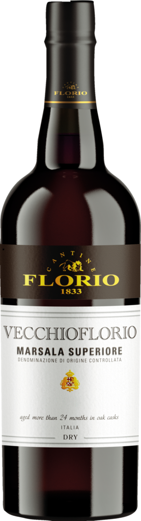 Vecchio Florio Marsala Superiore Secco reflection