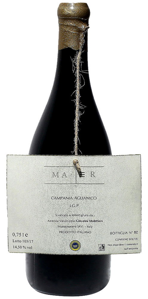 2017 Mater CIII Aglianico Campania IGP reflection