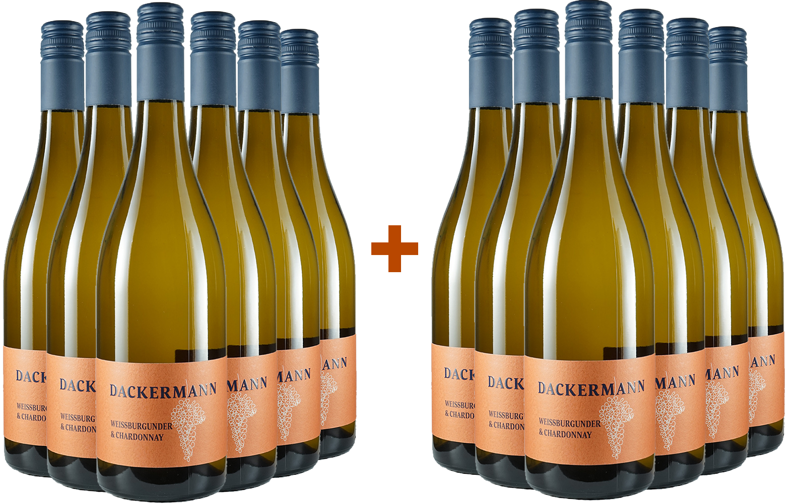 6+6 Paket Weißburgunder & Chardonnay Gutswein