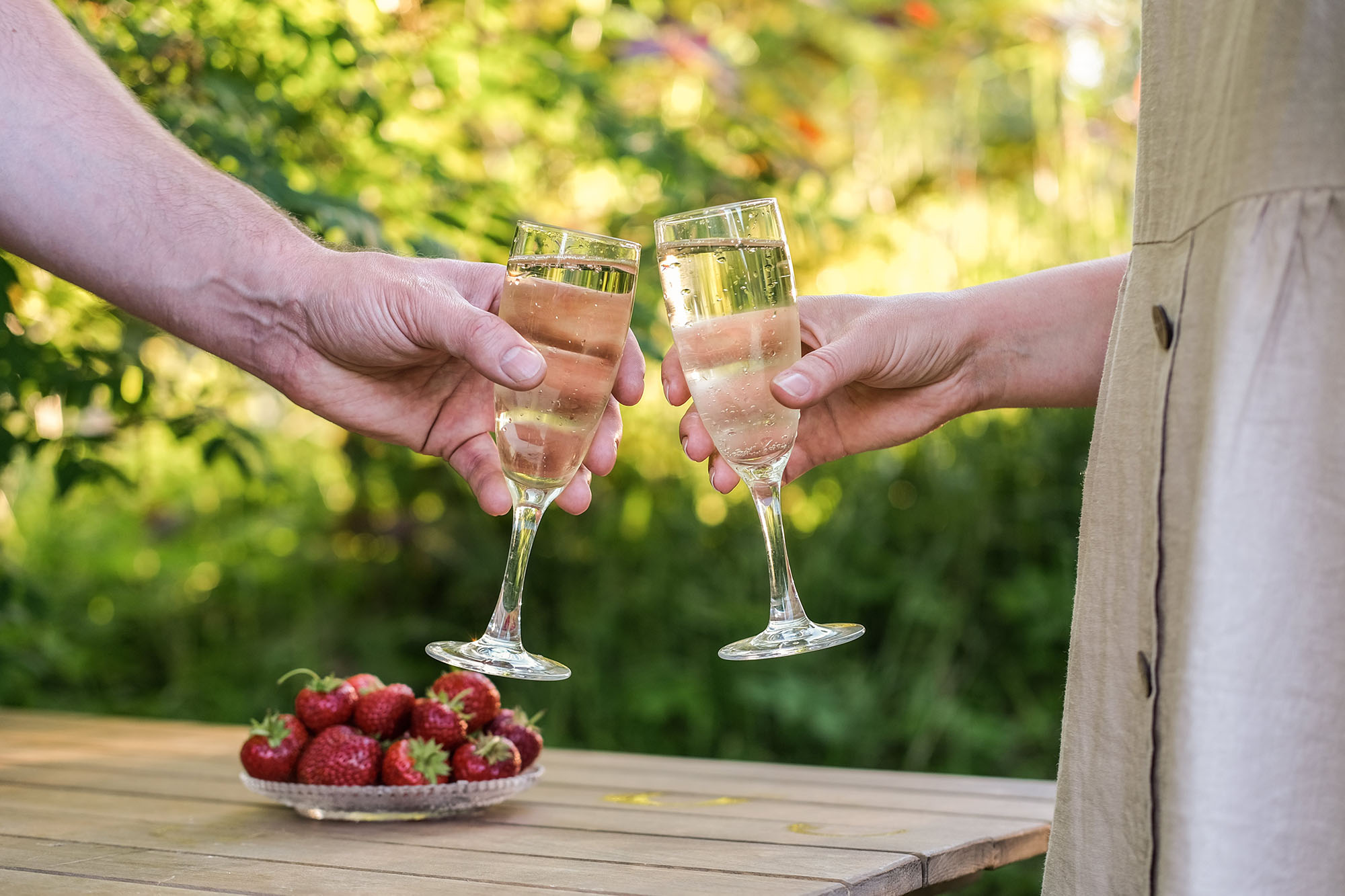 champagne cheers