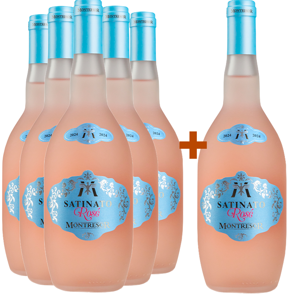 5+1 Paket Rosè Satinato