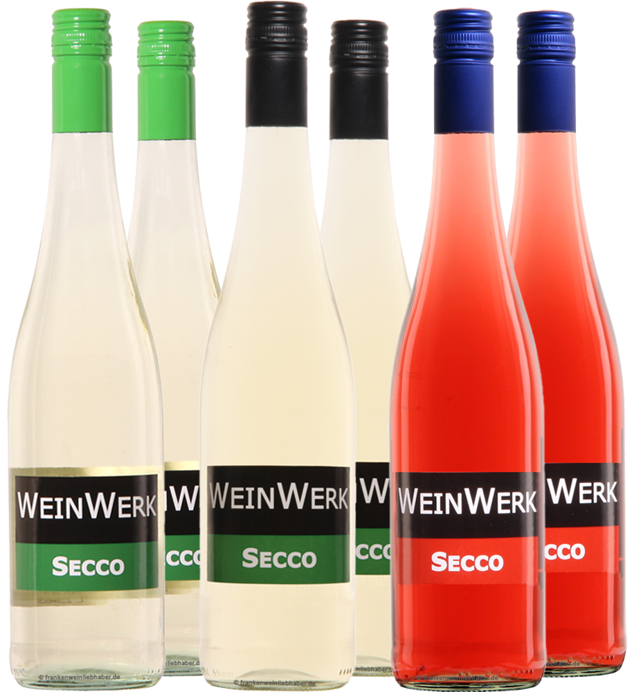 Genussmoment-Trio - Secco Silvaner, Rivaner + Rotling