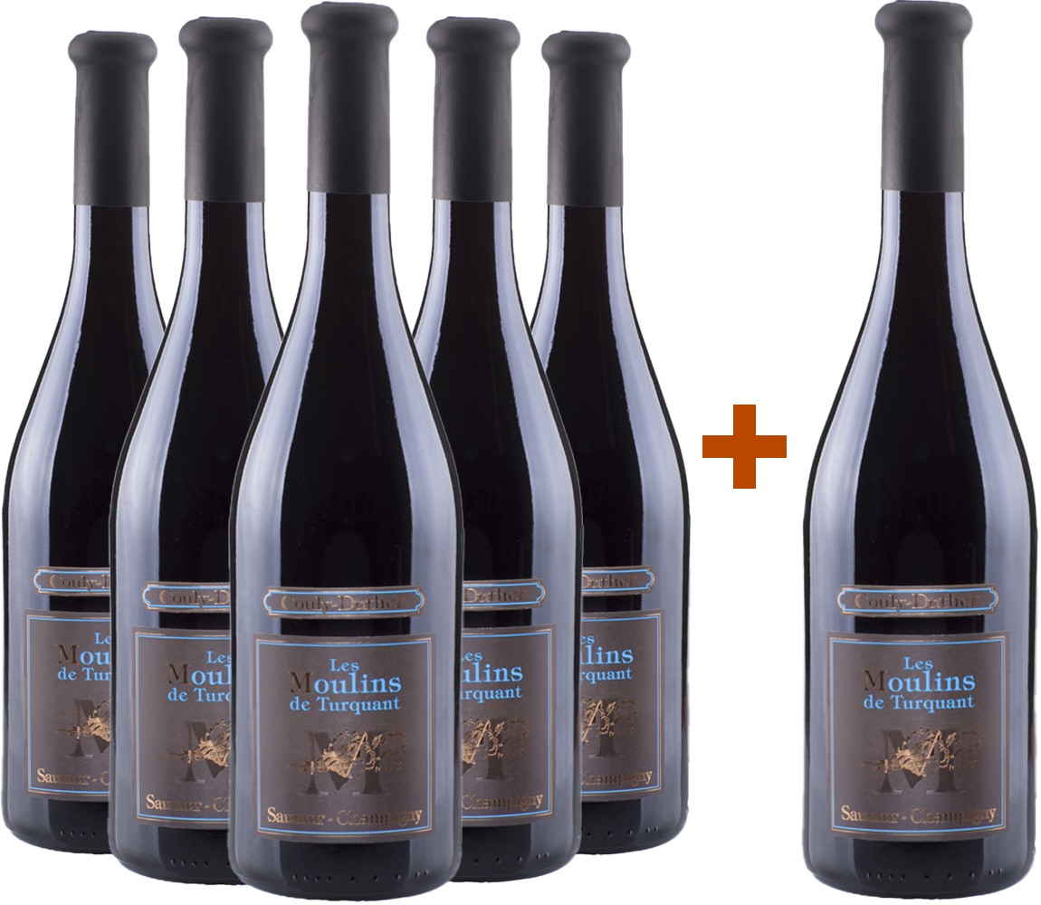 5+1 Paket Les Moulins de Turquant Saumur Champigny AOP