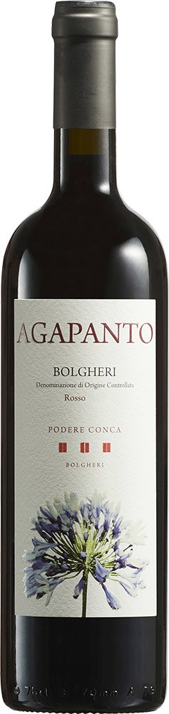 2021 Agapanto Bolgheri DOC reflection