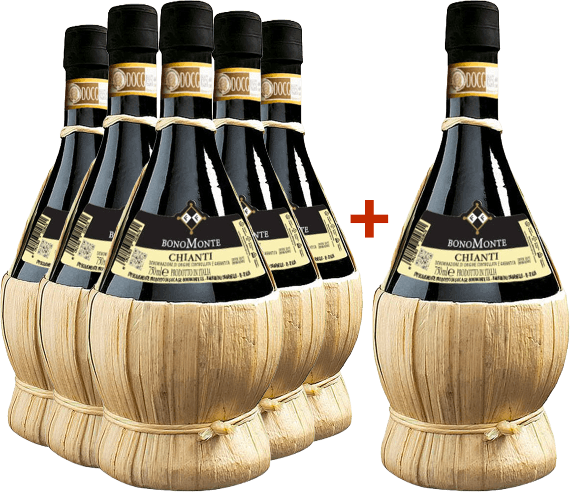 5+1 Paket Fiasco Chianti DOCG