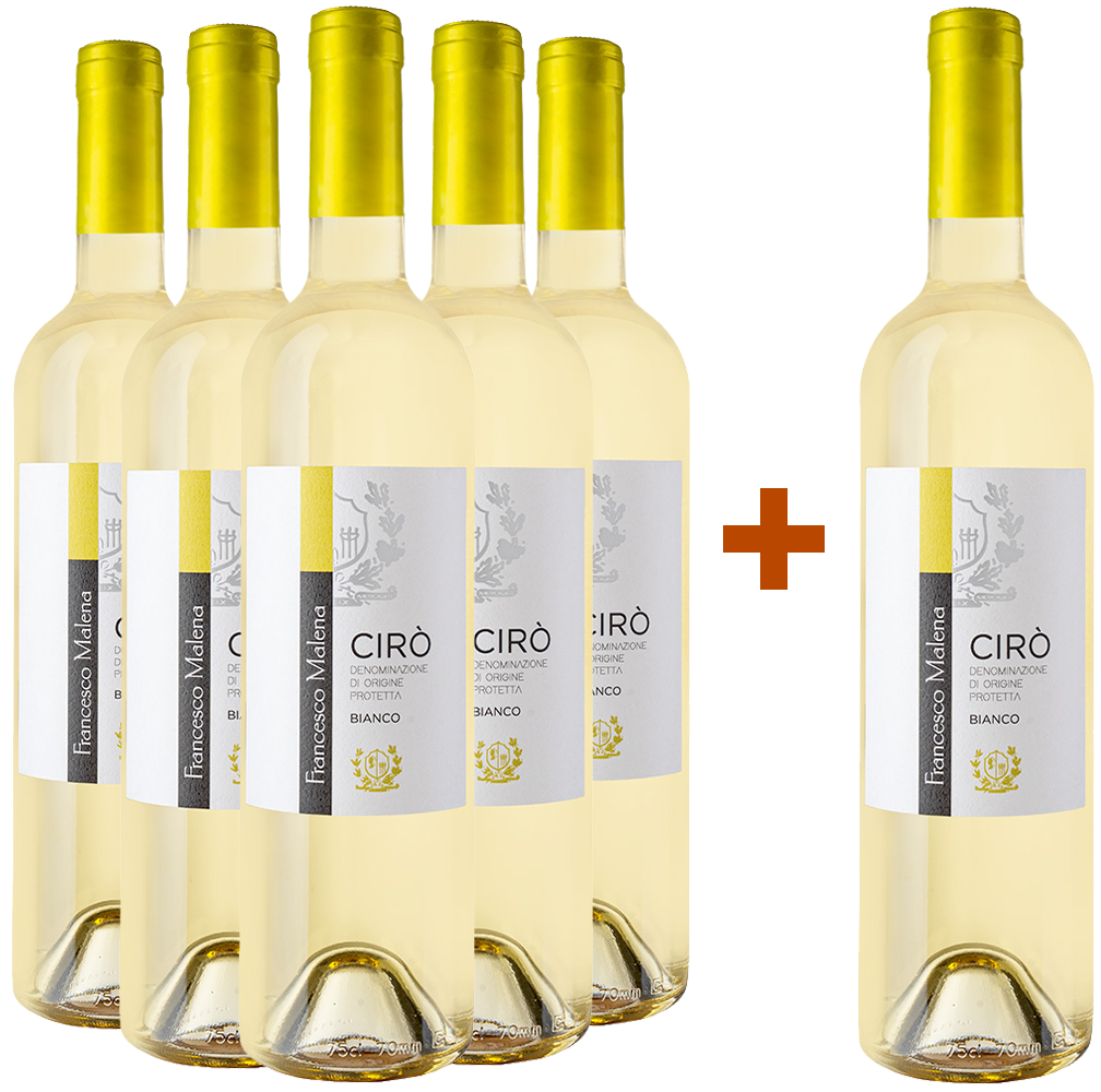 5+1 Paket Malena Bianco Ciró Classico DOC