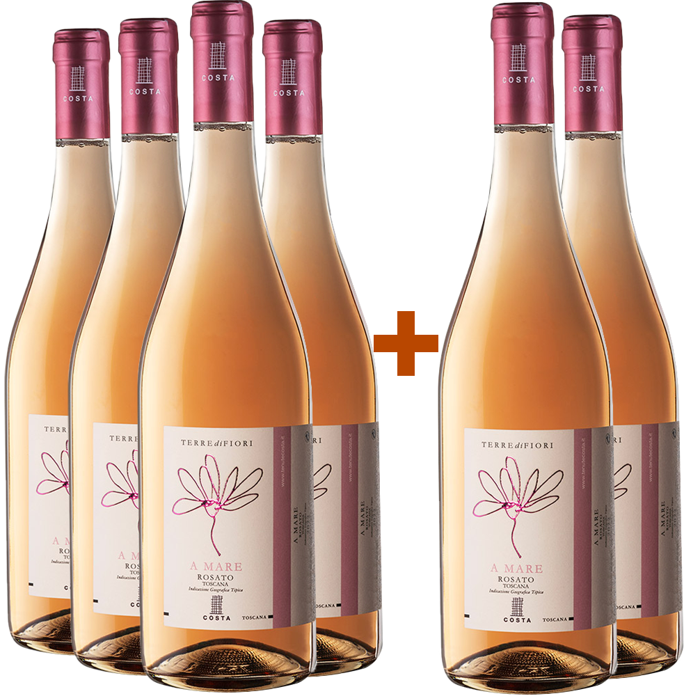 6+6 Paket Terredifiori A Mare Rosé Toscana IGP