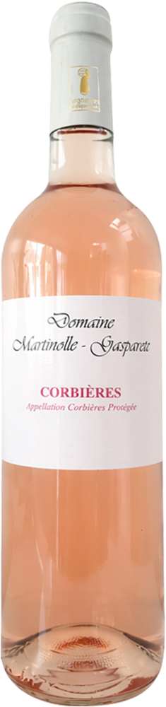 2025 Cuvée Rosé Corbières AOPBIO BIO reflection