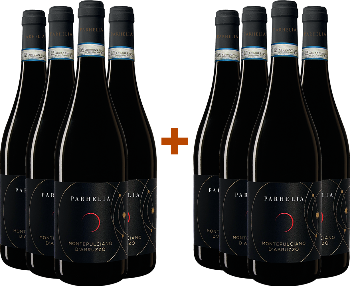 4+4 Paket Parhelia Montepulciano d'Abruzzo DOC