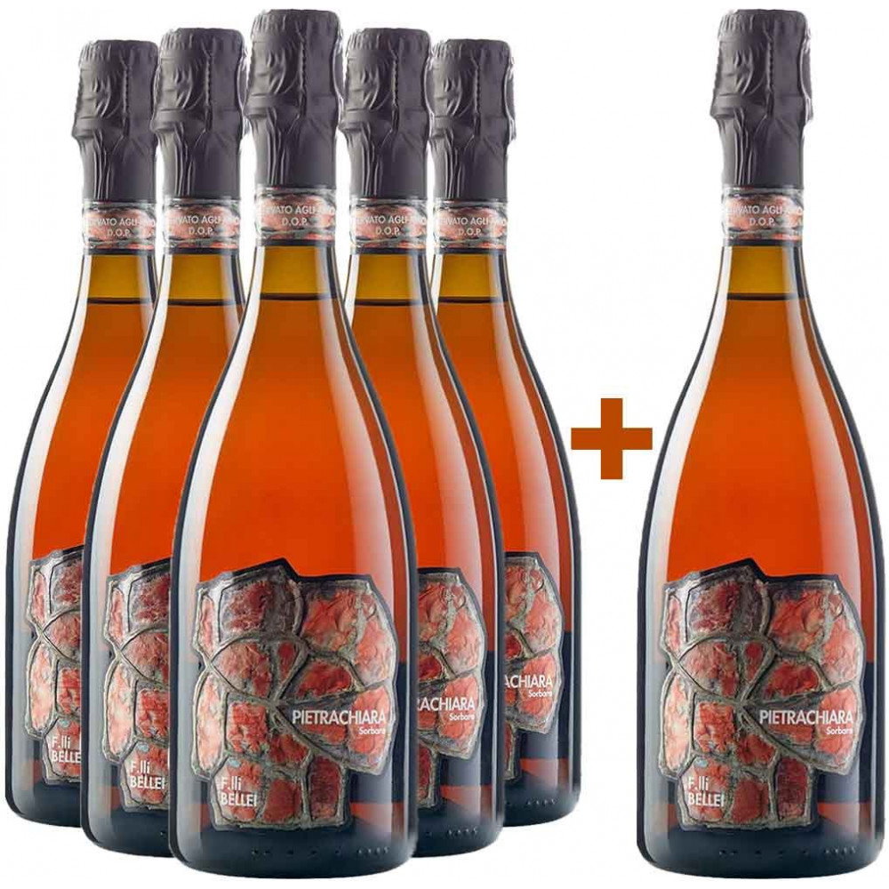 5+1 Paket Pietrachiara Rosé Lambrusco di Sorbara DOC