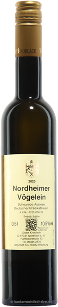 2025 Scheurebe Auslese 0,5 L