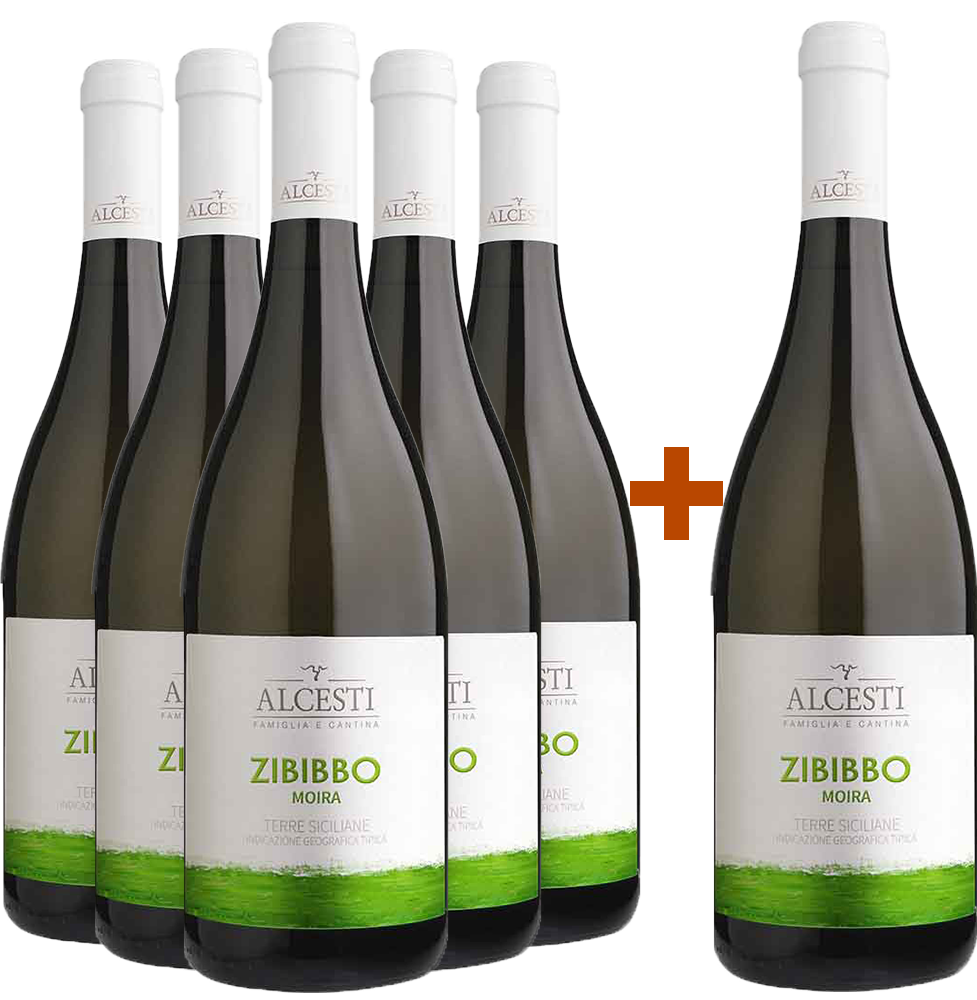 5+1 Moira Zibibbo Terre Siciliane IGP BIO