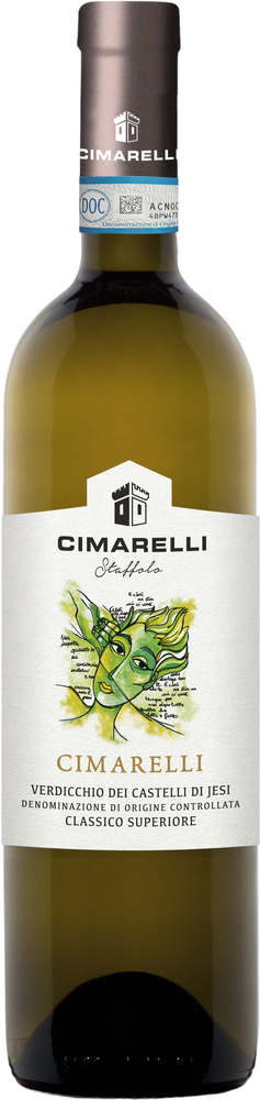 2025 Cimarelli Verdicchio dei Castelli di Jesi Classico Superiore DOC reflection