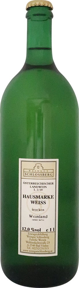 Hausmarke Weiß 1,0 L