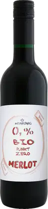 Merlot - Entalkoholisierter Wein - Punkt Zero, Weinkönig BIO 0,735 L