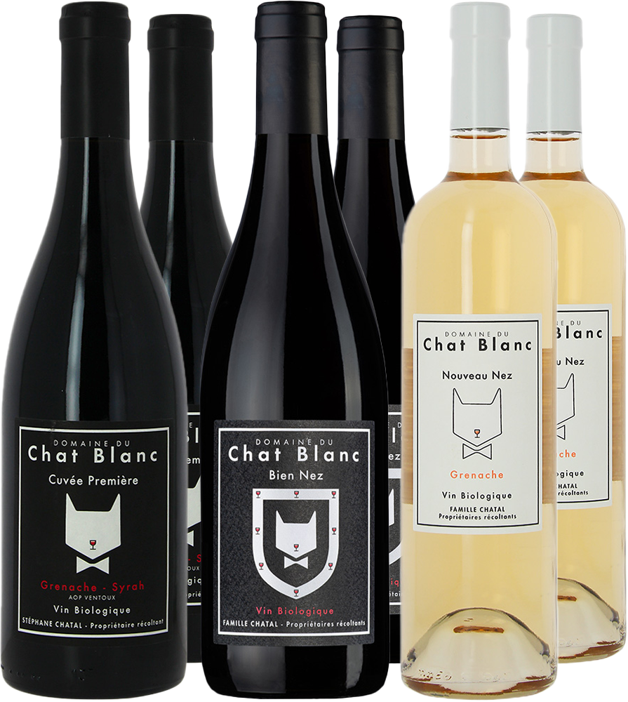 Kennenlern-Paket Domaine du Chat Blanc BIO