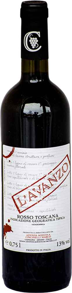 2022 L'Avanzo Toscana IGP BIO