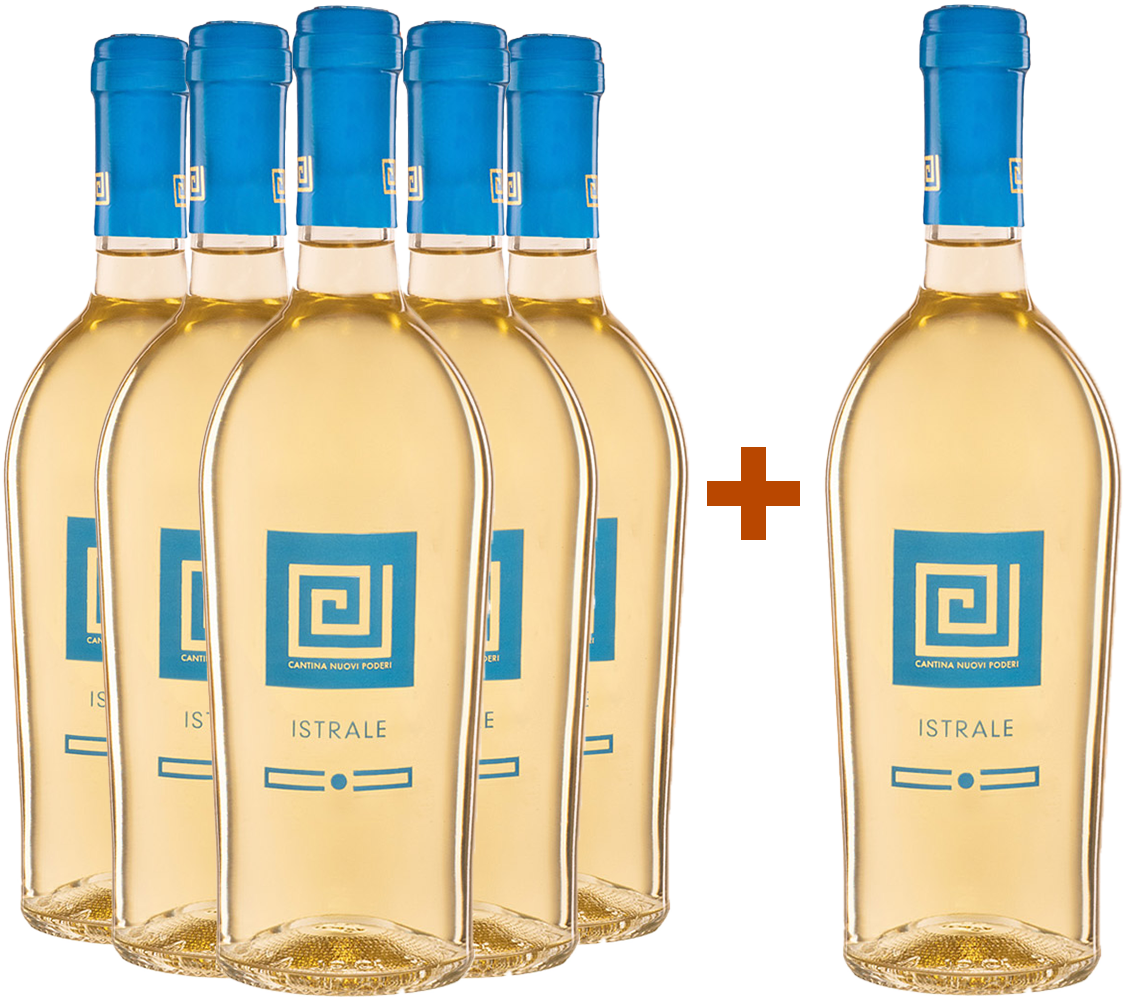 5+1 Paket Istrale Etichetta Blu Vermentino di Sardegna DOC