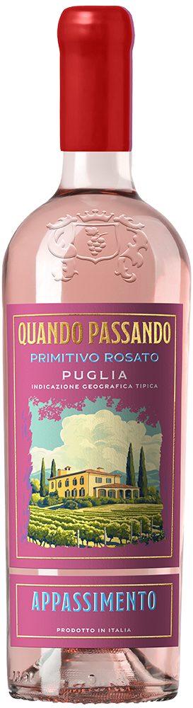 2024 Quando Passando Primitivo IGT Puglia Rosato Appassimento