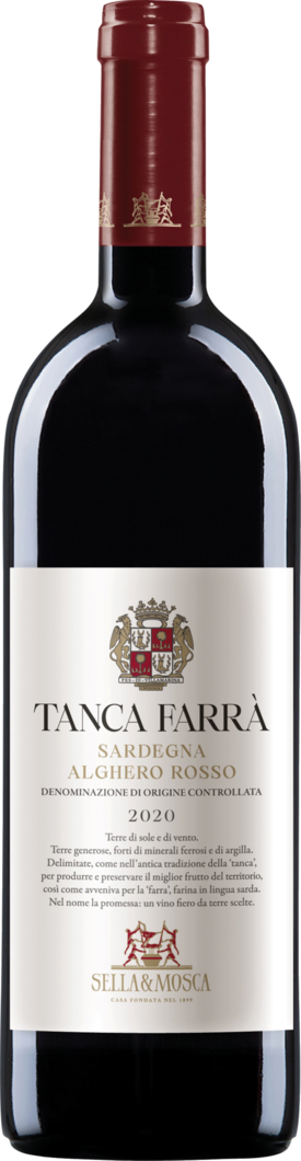 2022 Tanca Farrà Alghero Rosso reflection