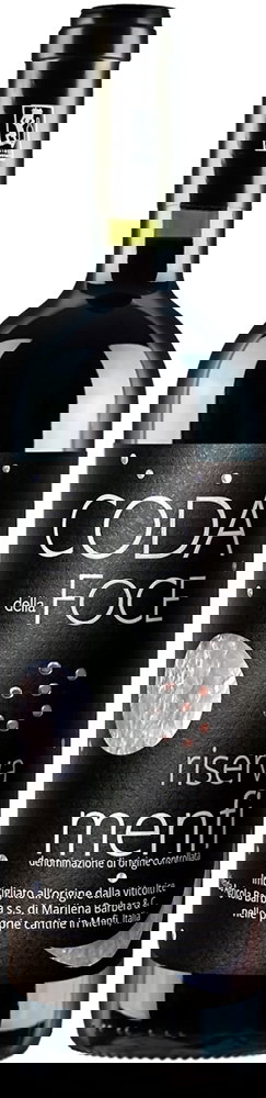 2016 Coda della Foce Riserva Menfi DOC BIO