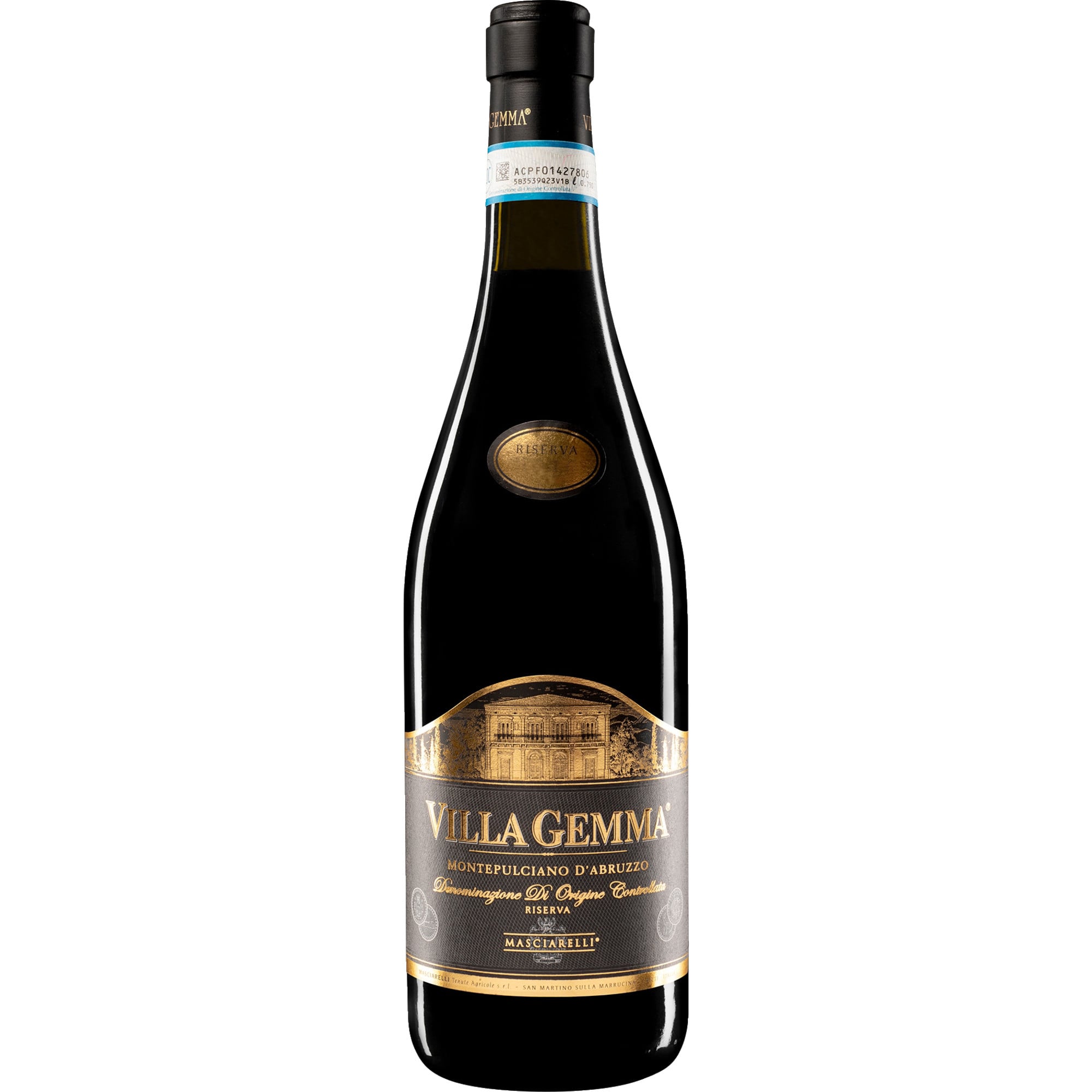 2019 Villa Gemma Montepulciano dAbruzzo Riserva' reflection