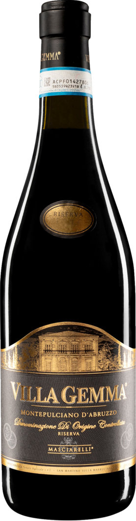 2019 Villa Gemma Montepulciano dAbruzzo Riserva' reflection