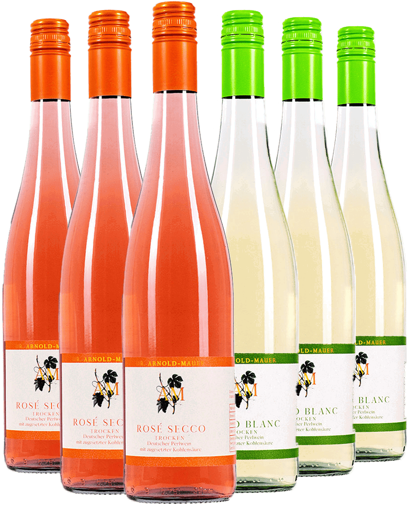 Secco Paket rosé/weiß trocken