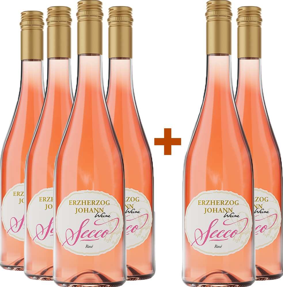 4+2 Paket Secco Rosé